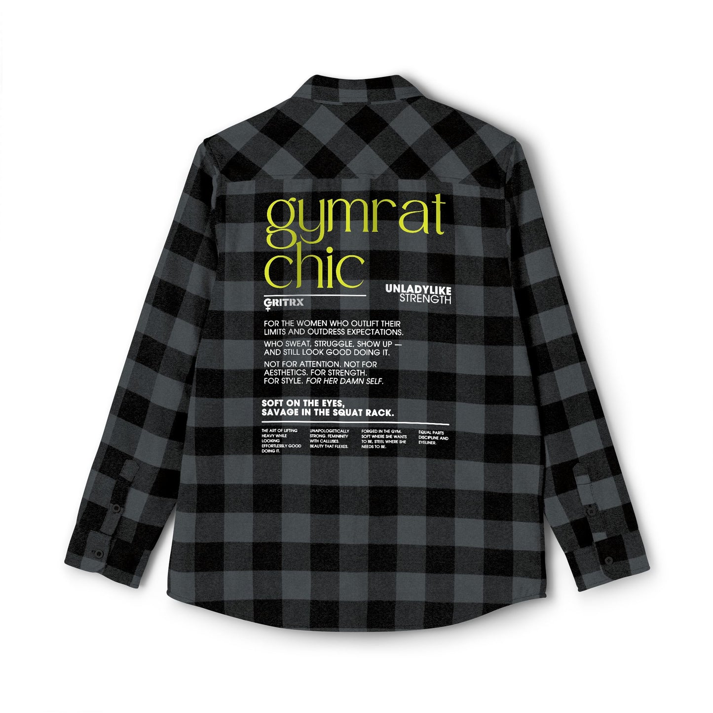 Gymrat Chic Flannel