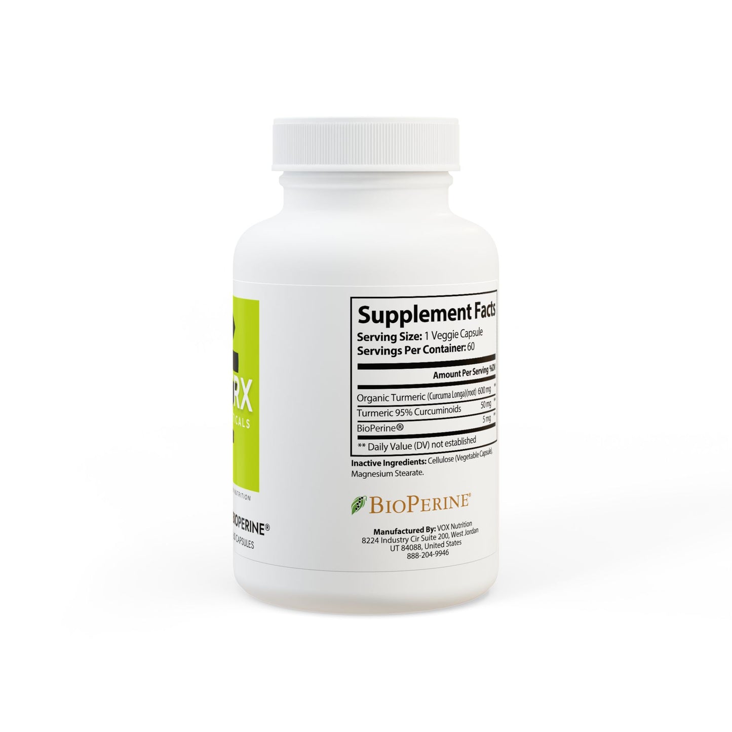 Turmeric with BioPerine® (Black Pepper Fruit Extract)