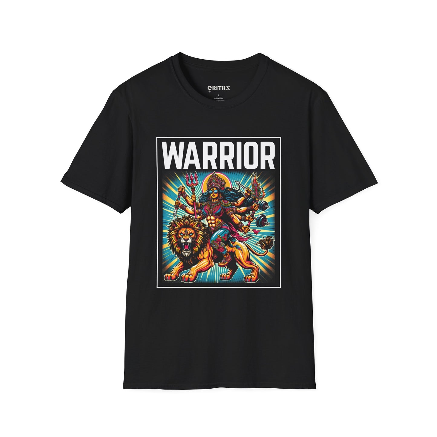 Durga Warrior - Power Yoga | Bold Gym Shirt for Strength & Empowerment