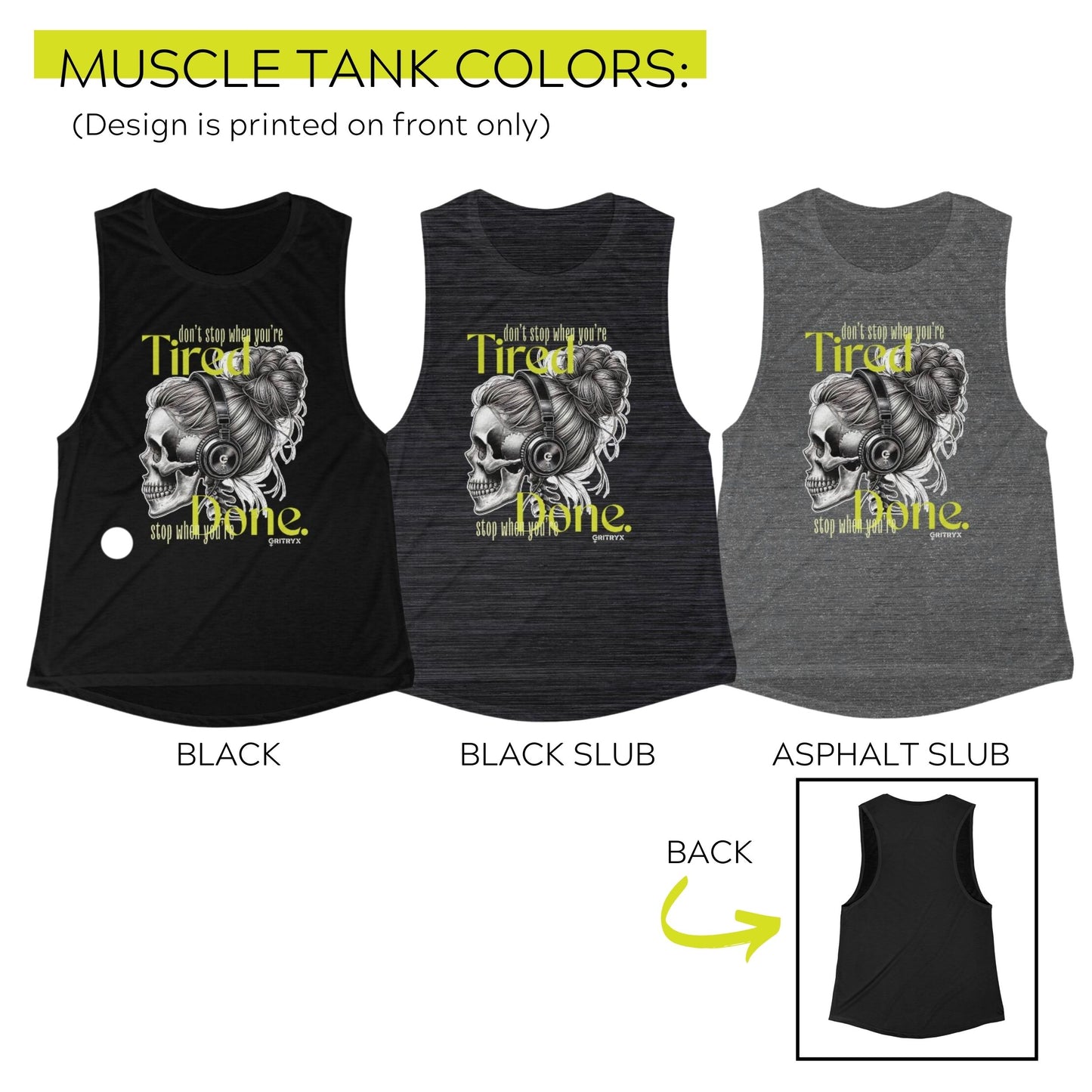 Stop When You're Done - Women's Motivational Gym Shirt