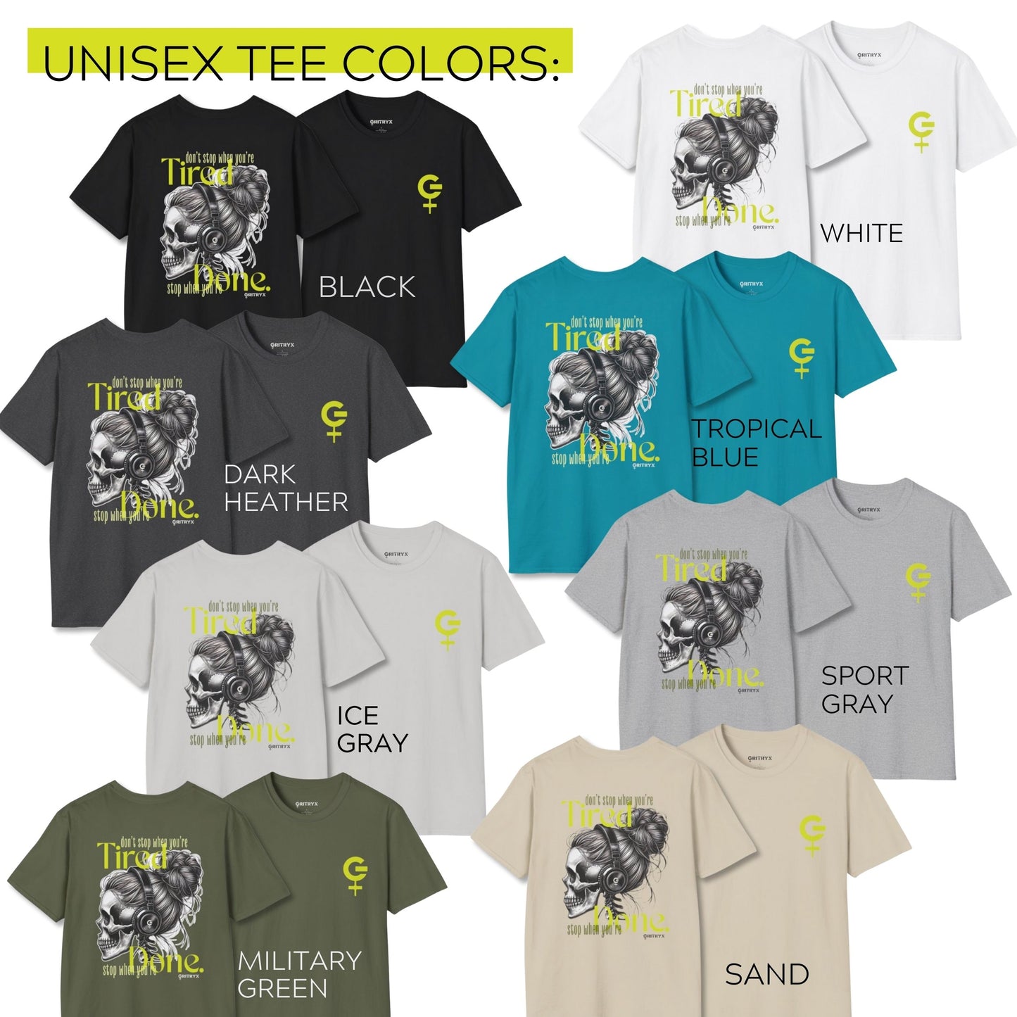 Stop When You're Done - Women's Motivational Gym Shirt