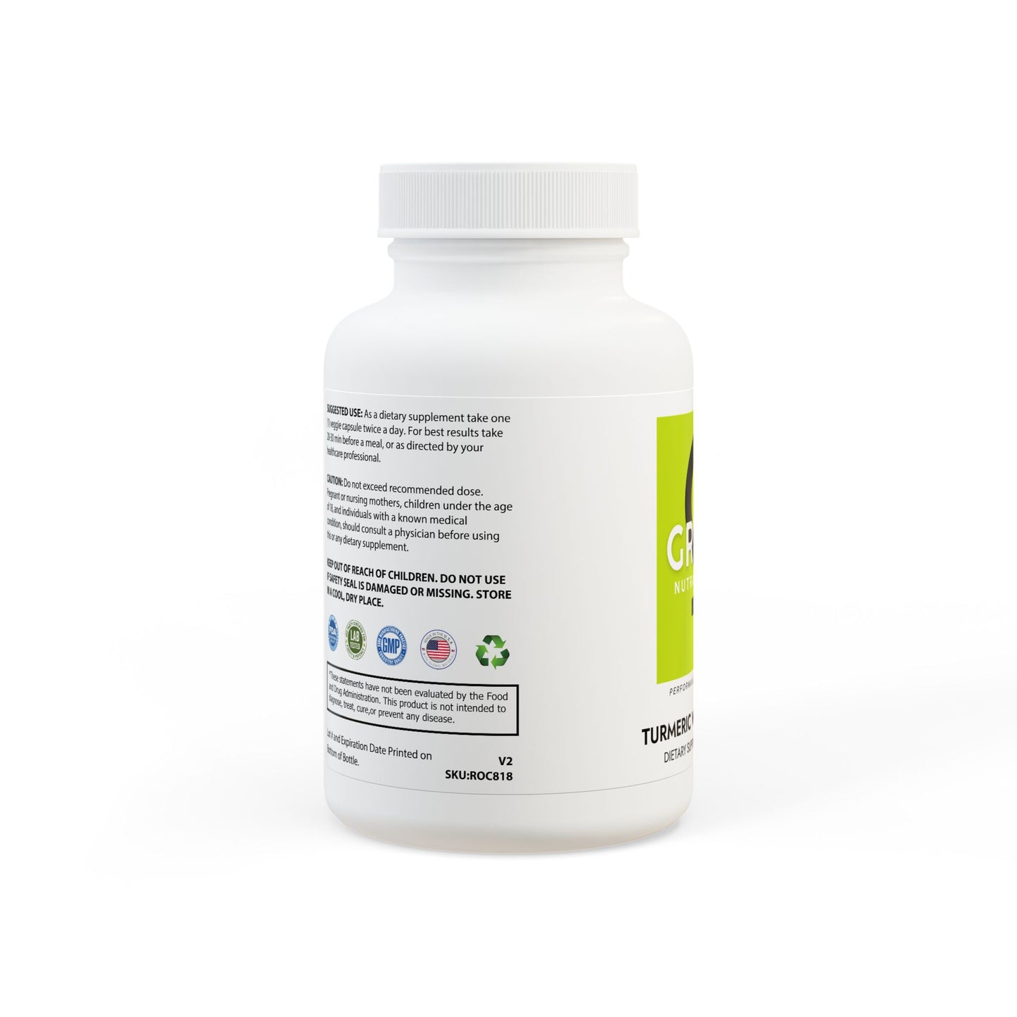 Turmeric with BioPerine® (Black Pepper Fruit Extract)