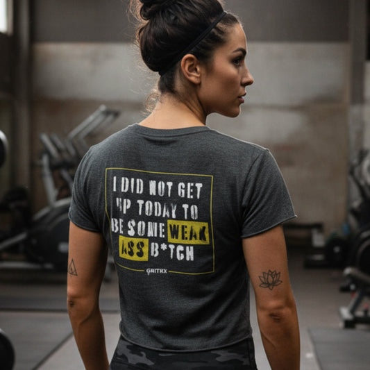 Get Up - Women's Motivational Gym Shirt