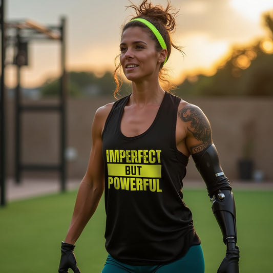 Imperfect but Powerful - Oversized Gym Shirt