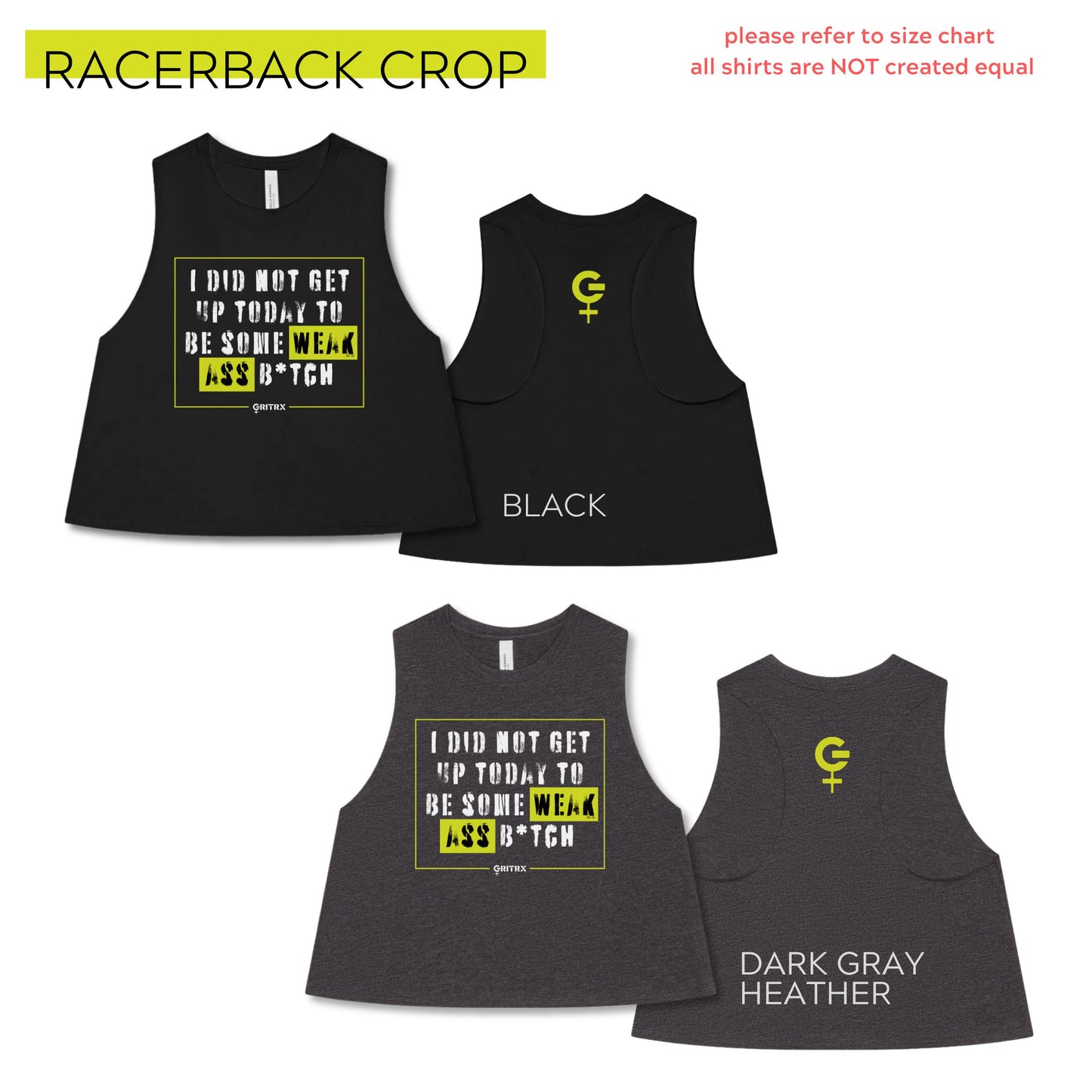 Get Up - Women's Motivational Gym Shirt
