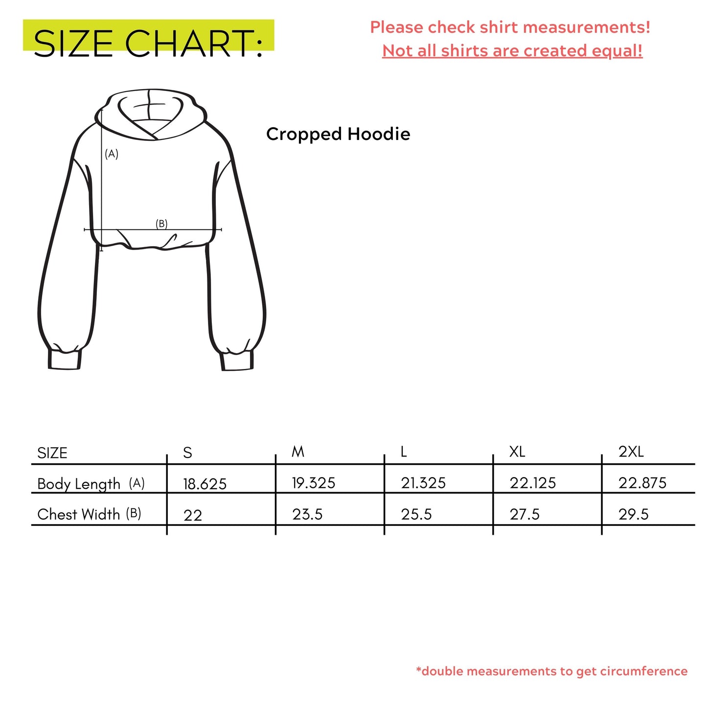 Motivated Embroidered Crop Hoodie
