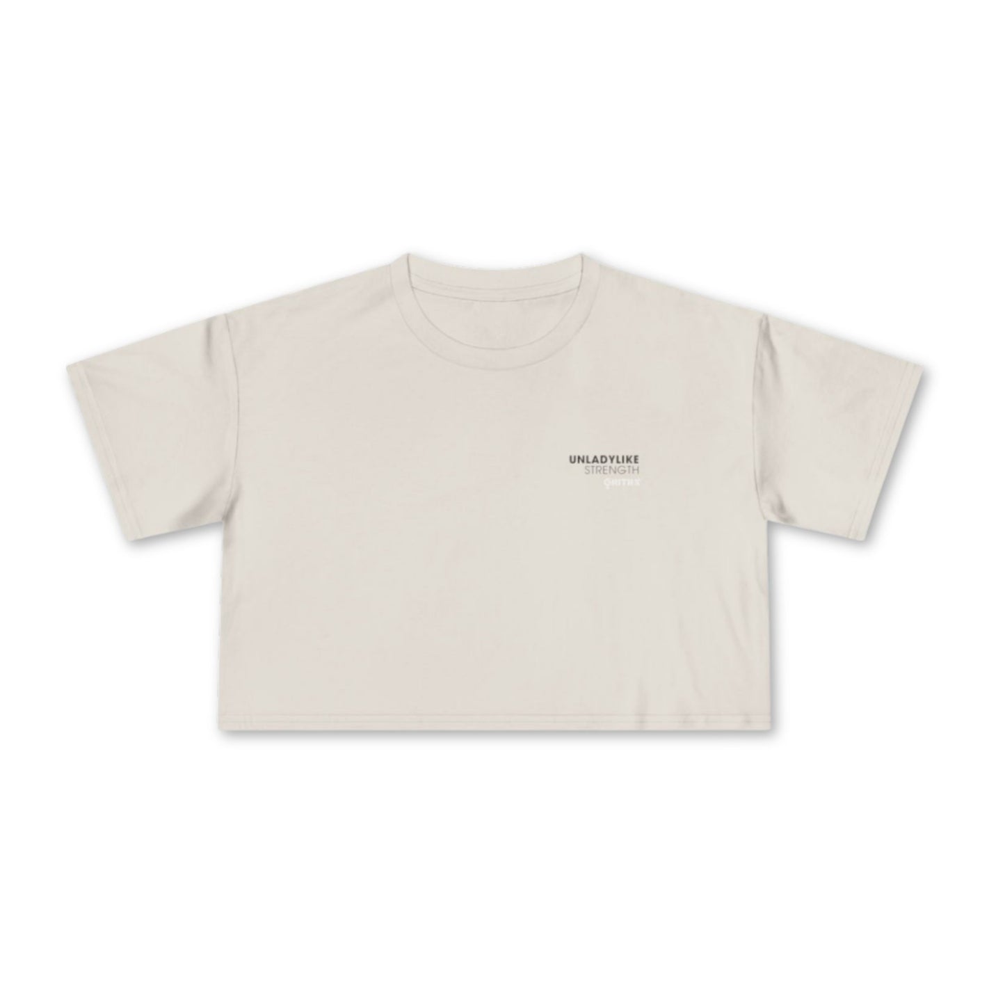Savage in the Squat Rack - Heavy Faded Modest Crop Tee