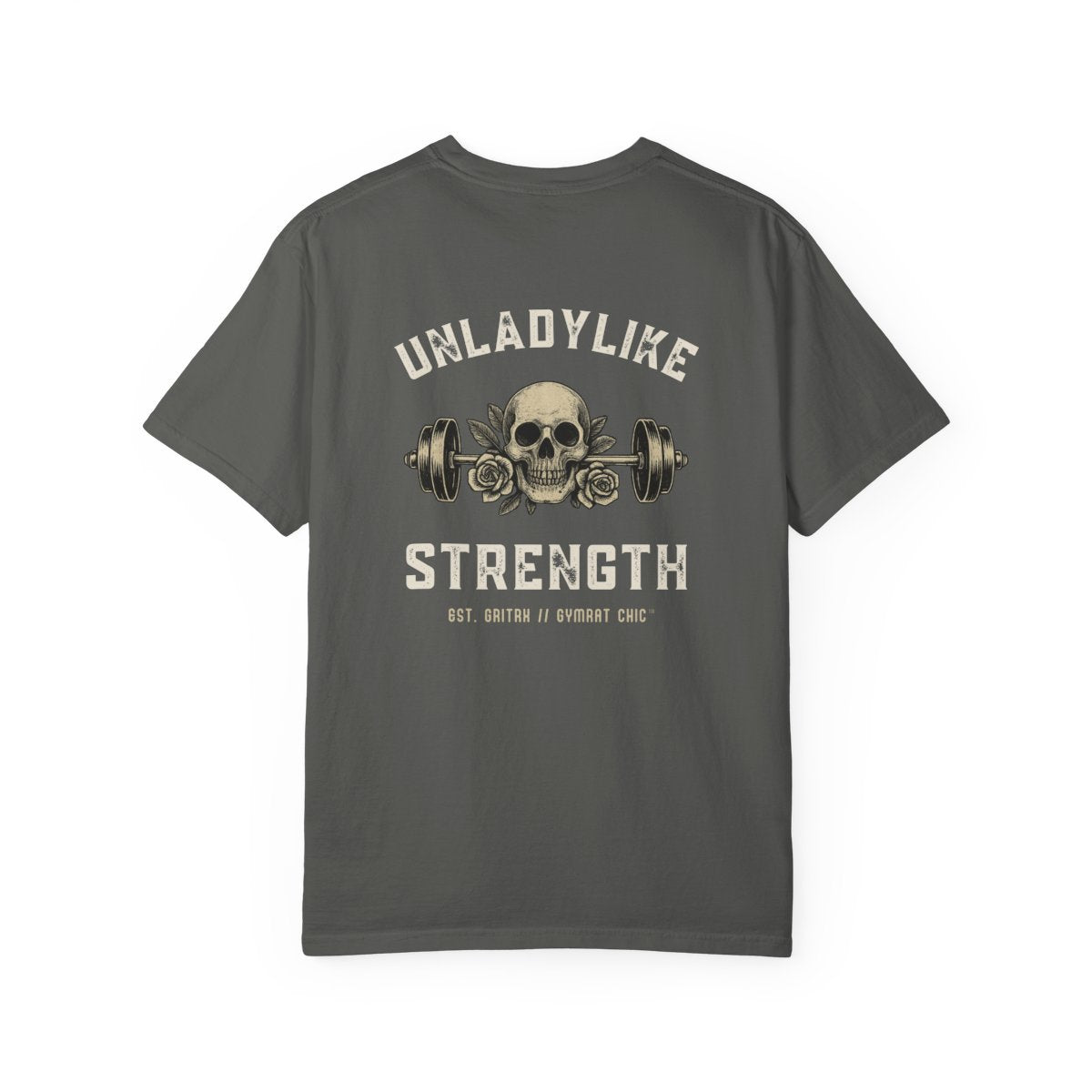 Unladylike Strength Boxy Tee - Oversized Workout Shirt