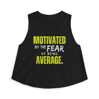 Motivated - Crop Gym Shirt