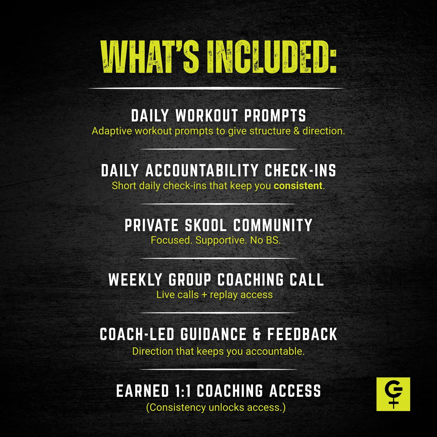 The Grit Reset - Private Accountability Coaching