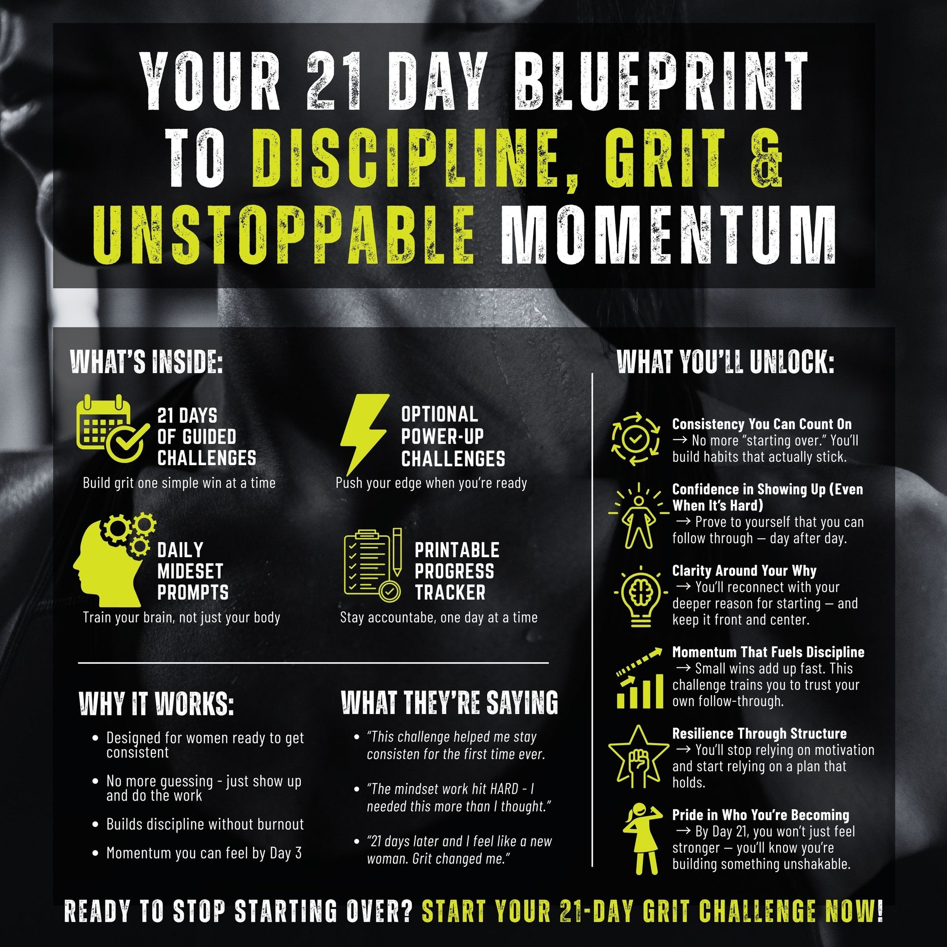 habit building challenge for women