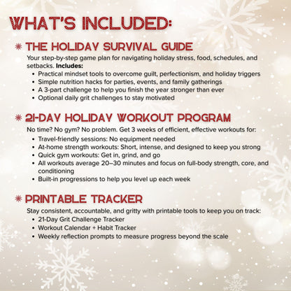 Holiday Survival Bundle