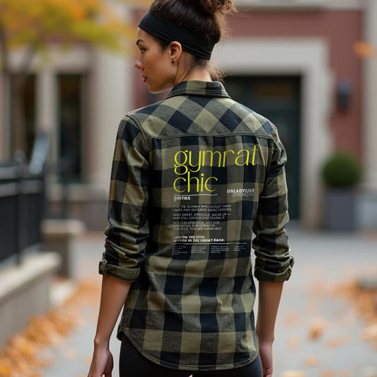 Gymrat Chic Flannel