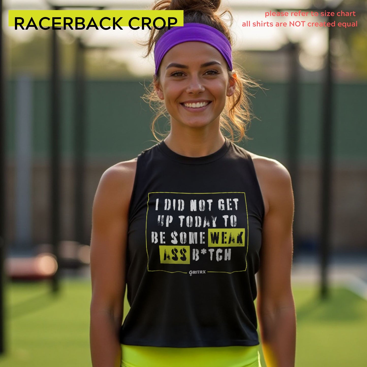 Get Up - Women's Motivational Gym Shirt
