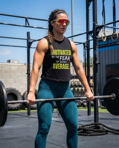 Motivated - Crop Gym Shirt