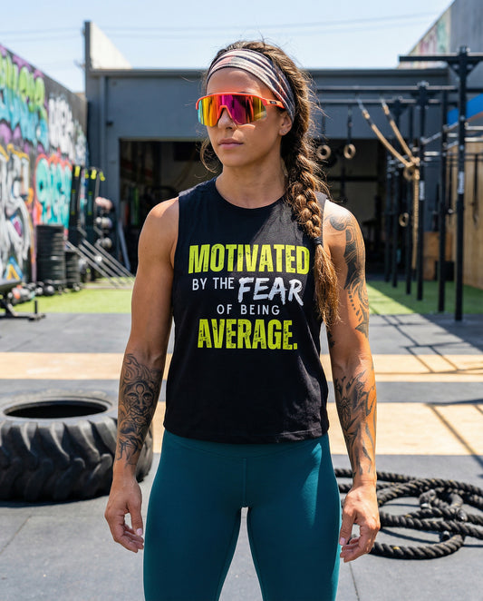 Motivated - Crop Gym Shirt