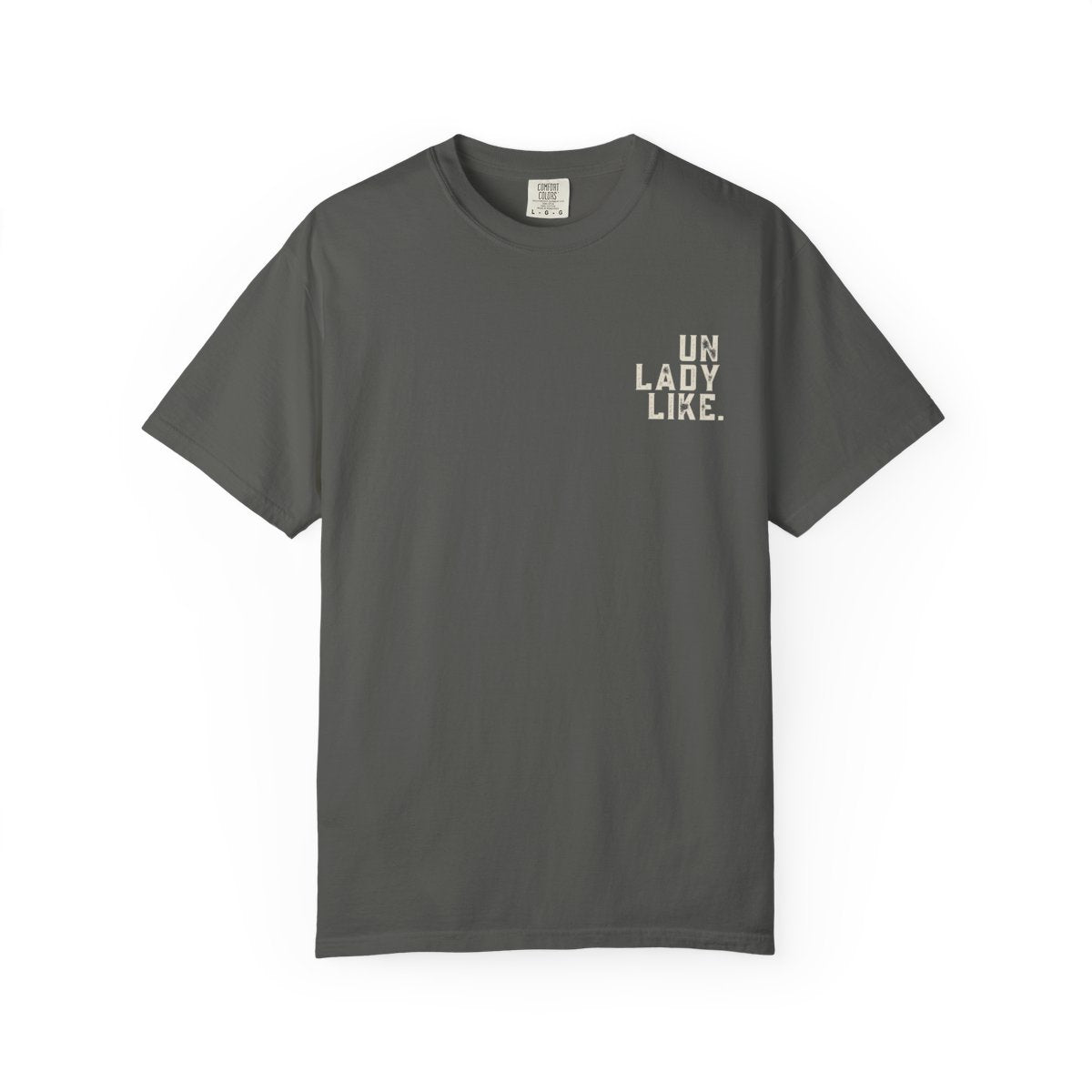 Unladylike Strength Boxy Tee - Oversized Workout Shirt