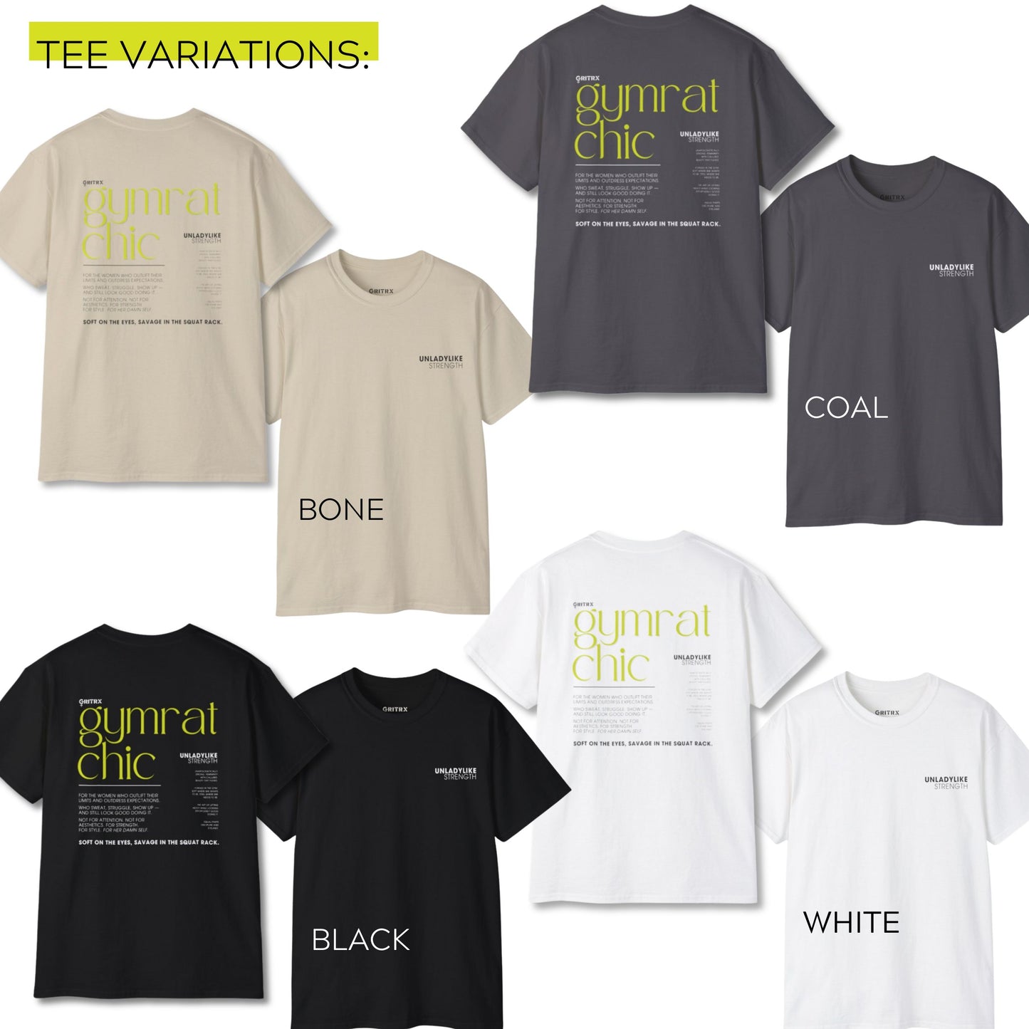 Gymrat Chic Workout Shirt